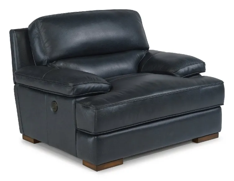 Flexsteel 1113-15P Jade Leather Power-Back Chair Flexsteel 1113-15P Jade Leather Power-Back Chair