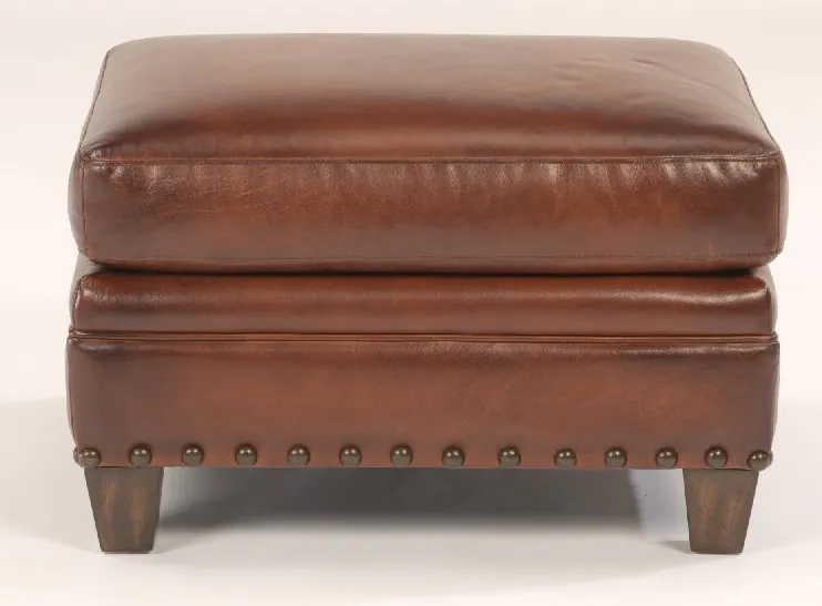 Flexsteel 1505-08 Maxfield Leather Ottoman Flexsteel 1505-08 Maxfield Leather Ottoman