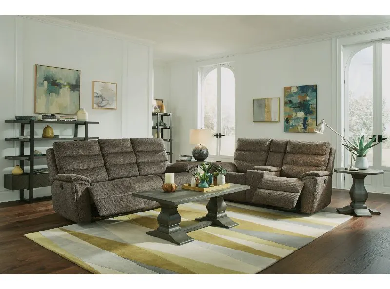 Flexsteel 1875-604 Brooklyn Gliding Reclining Loveseat with Console Flexsteel 1875-604 Brooklyn Gliding Reclining Loveseat with Console