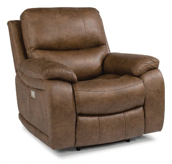 Flexsteel 1193-50PH Hendrix Fabric Recliner with Power Headrest Flexsteel 1193-50PH Hendrix Fabric Recliner with Power Headrest