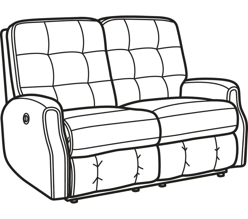 Flexsteel 2882-60M Devon Fabric Power Reclining Loveseat without Nailhead Trim Flexsteel 2882-60M Devon Fabric Power Reclining Loveseat without Nailhead Trim