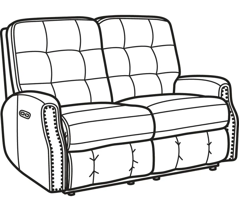Flexsteel 3881-60H Devon Leather Power Reclining Loveseat with Power Headrests and Nailhead Trim Flexsteel 3881-60H Devon Leather Power Reclining Loveseat with Power Headrests and Nailhead Trim