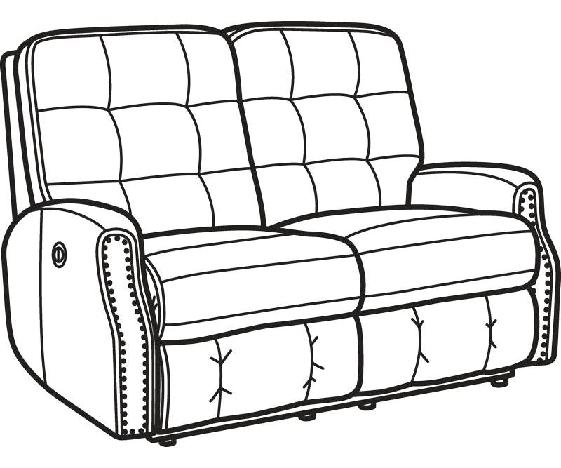 Flexsteel 3881-60M Devon Leather Power Reclining Loveseat with Nailhead Trim Flexsteel 3881-60M Devon Leather Power Reclining Loveseat with Nailhead Trim