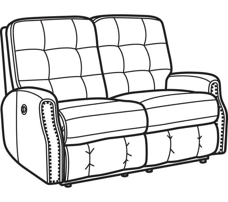 Flexsteel 3881-60M Devon Leather Power Reclining Loveseat with Nailhead Trim Flexsteel 3881-60M Devon Leather Power Reclining Loveseat with Nailhead Trim