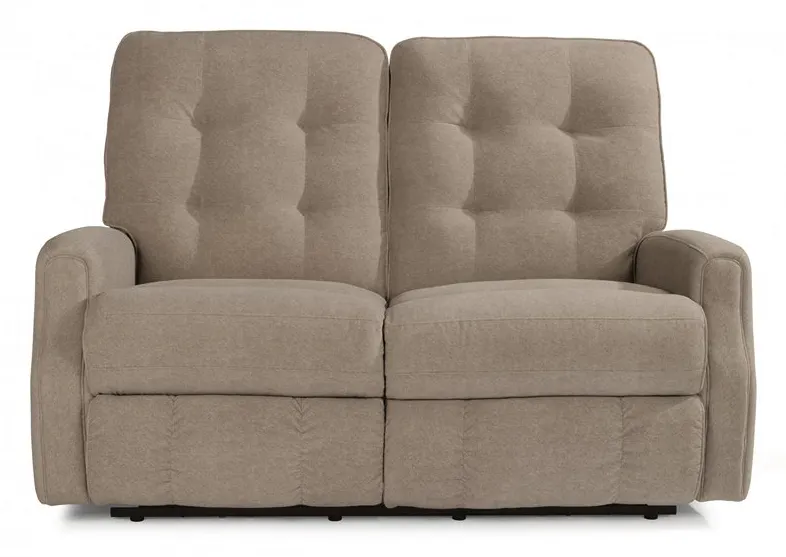 Flexsteel 3882-60H Devon Leather Power Reclining Loveseat with Power Headrests and without Nailhead Trim Flexsteel 3882-60H Devon Leather Power Reclining Loveseat with Power Headrests and without Nailhead Trim