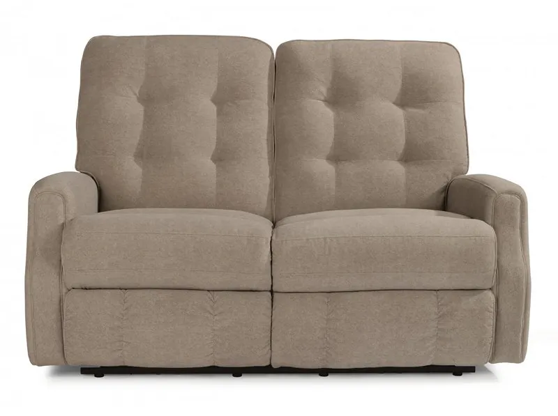 Flexsteel 3882-60H Devon Leather Power Reclining Loveseat with Power Headrests and without Nailhead Trim Flexsteel 3882-60H Devon Leather Power Reclining Loveseat with Power Headrests and without Nailhead Trim