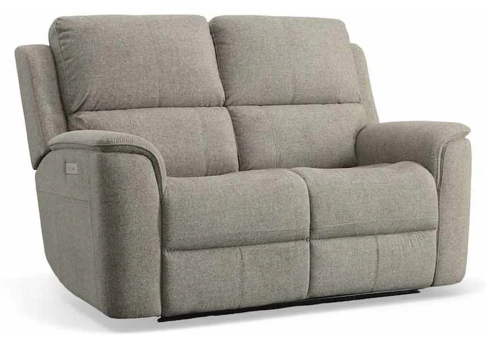Flexsteel 1041-60PH Henry Power Reclining Loveseat with Power Headrests and Lumbar Flexsteel 1041-60PH Henry Power Reclining Loveseat with Power Headrests and Lumbar