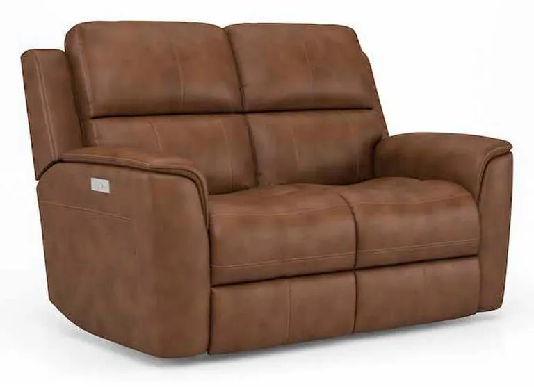 Flexsteel 1041-60PH Henry Power Reclining Loveseat with Power Headrests and Lumbar Flexsteel 1041-60PH Henry Power Reclining Loveseat with Power Headrests and Lumbar