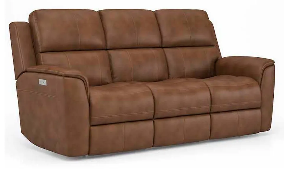 Flexsteel 1041-62PH Henry Power Reclining Sofa with Power Headrests and Lumbar Flexsteel 1041-62PH Henry Power Reclining Sofa with Power Headrests and Lumbar
