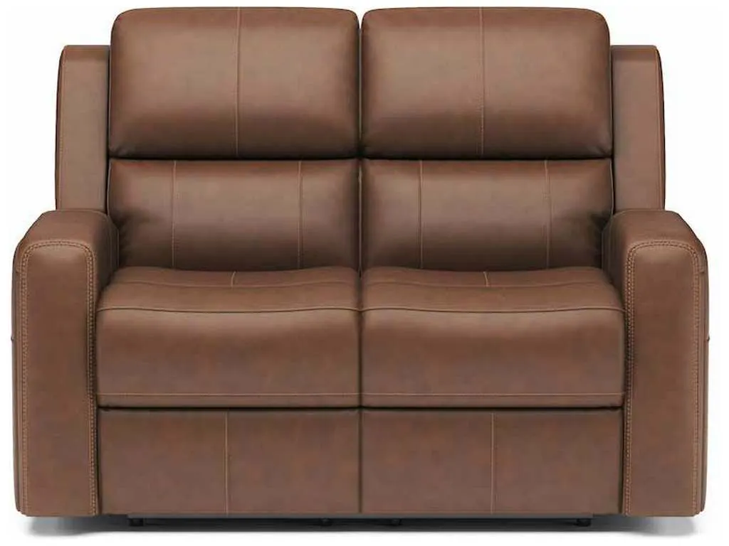 Flexsteel 1043-60PH Linden Power Reclining Loveseat with Power Headrests and Lumbar Flexsteel 1043-60PH Linden Power Reclining Loveseat with Power Headrests and Lumbar