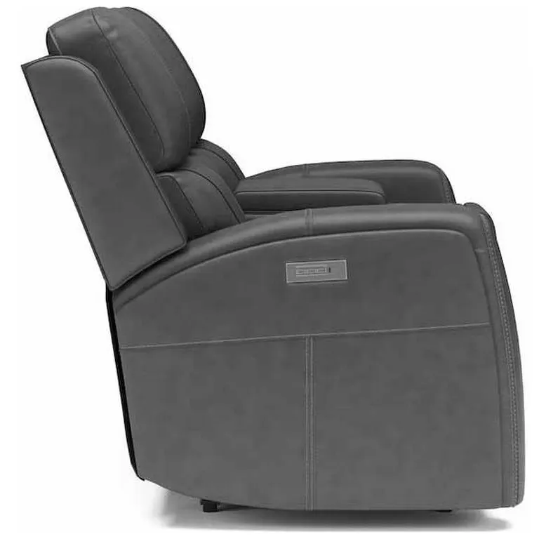 Flexsteel 1043-64PH Linden Power Reclining Loveseat with Console and Power Headrests and Lumbar Flexsteel 1043-64PH Linden Power Reclining Loveseat with Console and Power Headrests and Lumbar