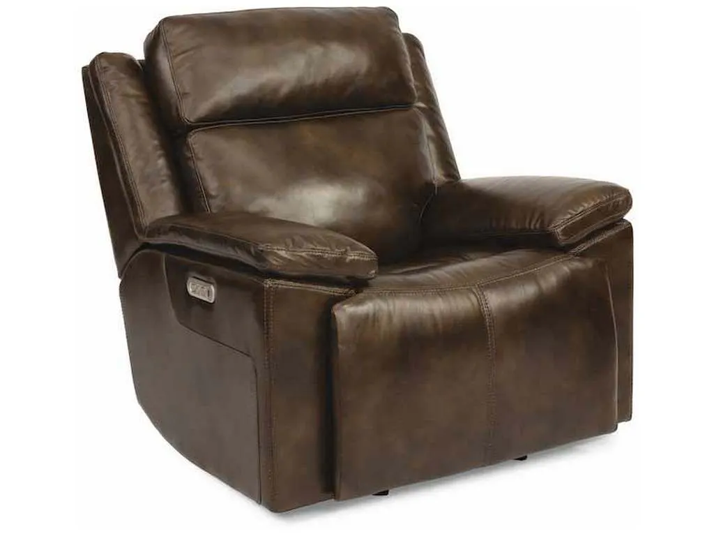 Flexsteel 1187-54PH  Chance Power Gliding Recliner with Power Headrest