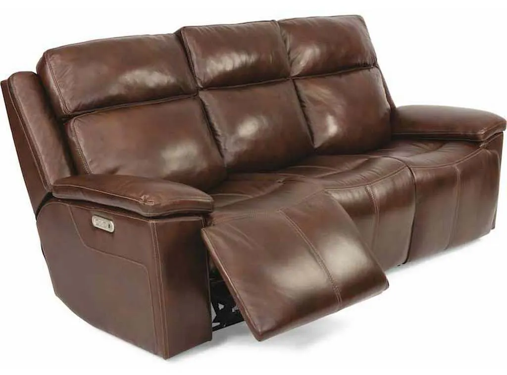 Flexsteel 1187-62PH Chance Power Reclining Sofa with Power Headrests Flexsteel 1187-62PH Chance Power Reclining Sofa with Power Headrests