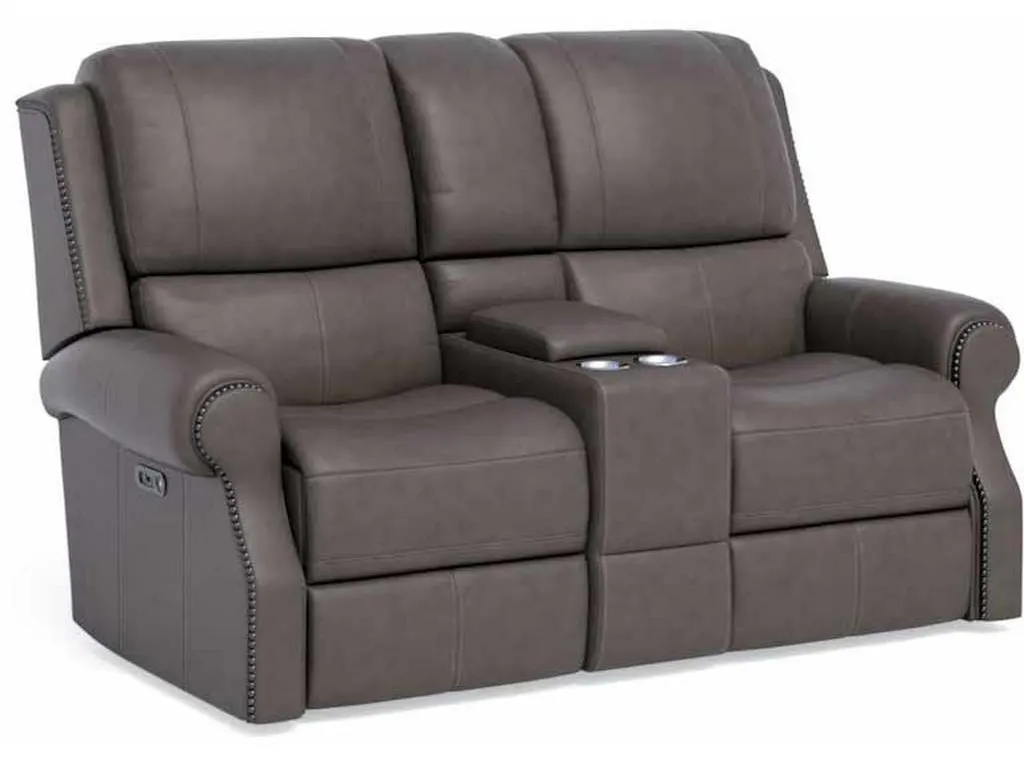 Flexsteel 1503-64PH Rylan Power Reclining Loveseat with Console and Power Headrests Flexsteel 1503-64PH Rylan Power Reclining Loveseat with Console and Power Headrests