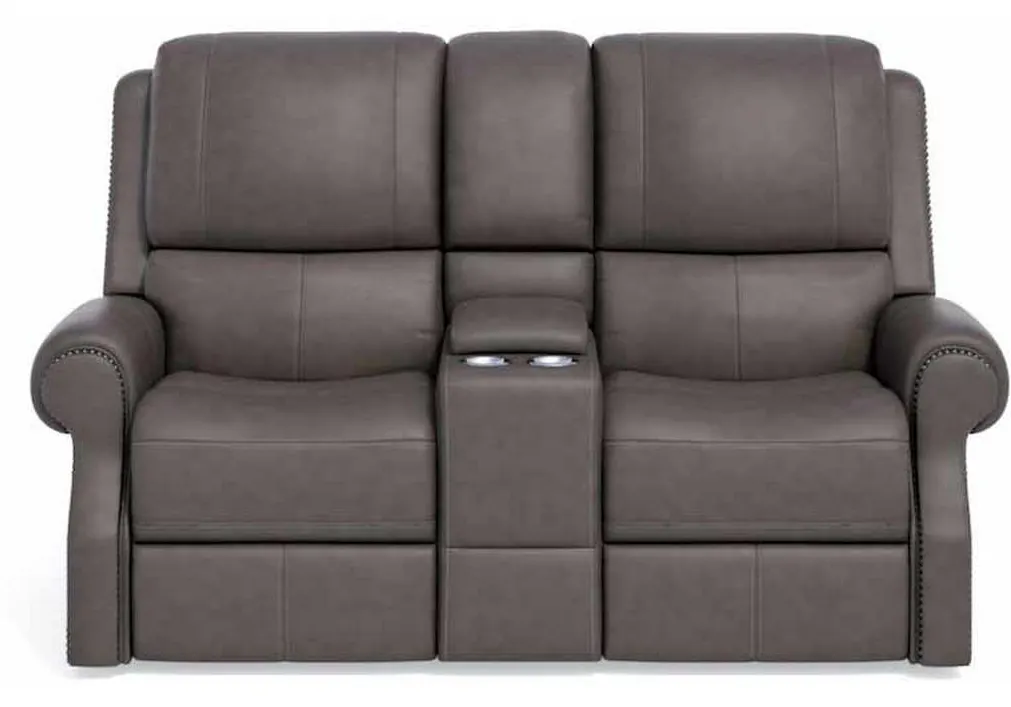 Flexsteel 1503-64PH Rylan Power Reclining Loveseat with Console and Power Headrests Flexsteel 1503-64PH Rylan Power Reclining Loveseat with Console and Power Headrests