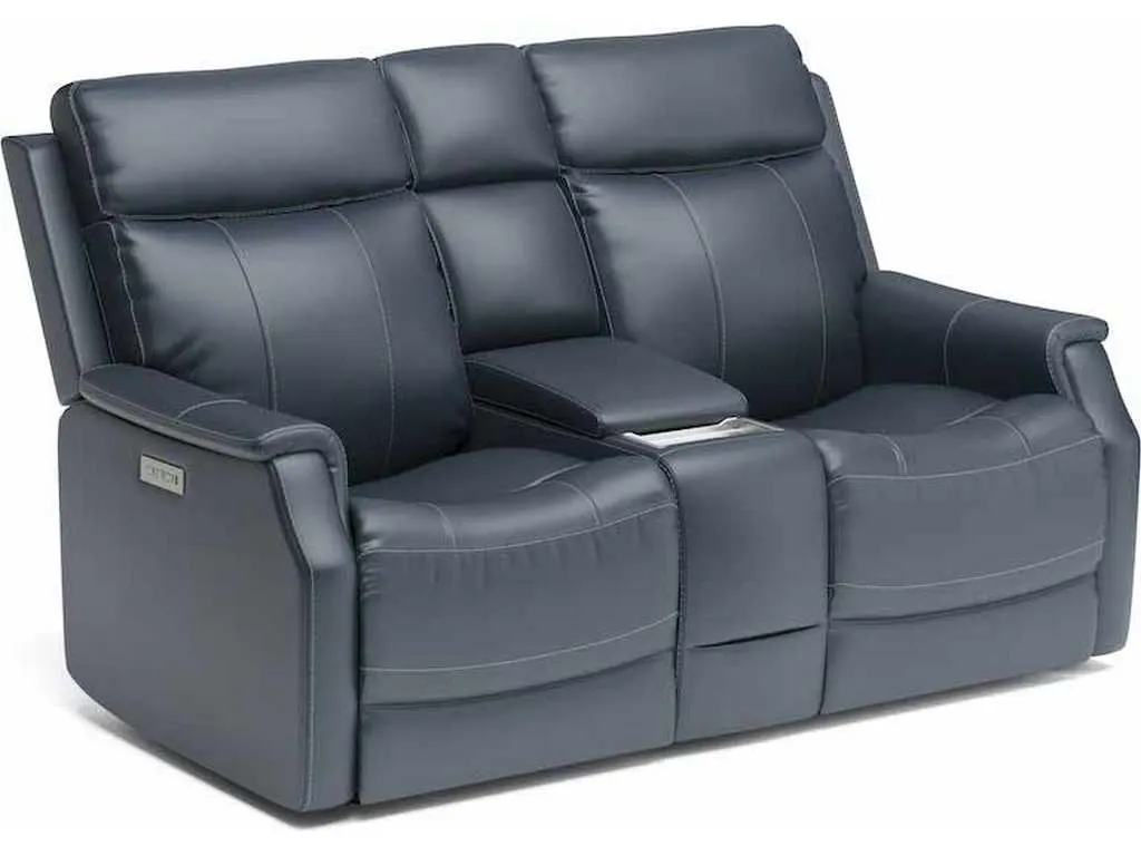 Flexsteel 1520-64PH Easton Power Reclining Loveseat with Console and Power Headrests and Lumbar Flexsteel 1520-64PH Easton Power Reclining Loveseat with Console and Power Headrests and Lumbar