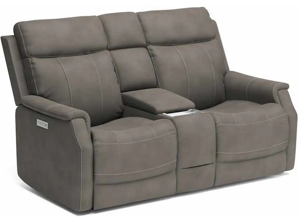 Flexsteel 1520-64PH Easton Power Reclining Loveseat with Console and Power Headrests and Lumbar Flexsteel 1520-64PH Easton Power Reclining Loveseat with Console and Power Headrests and Lumbar