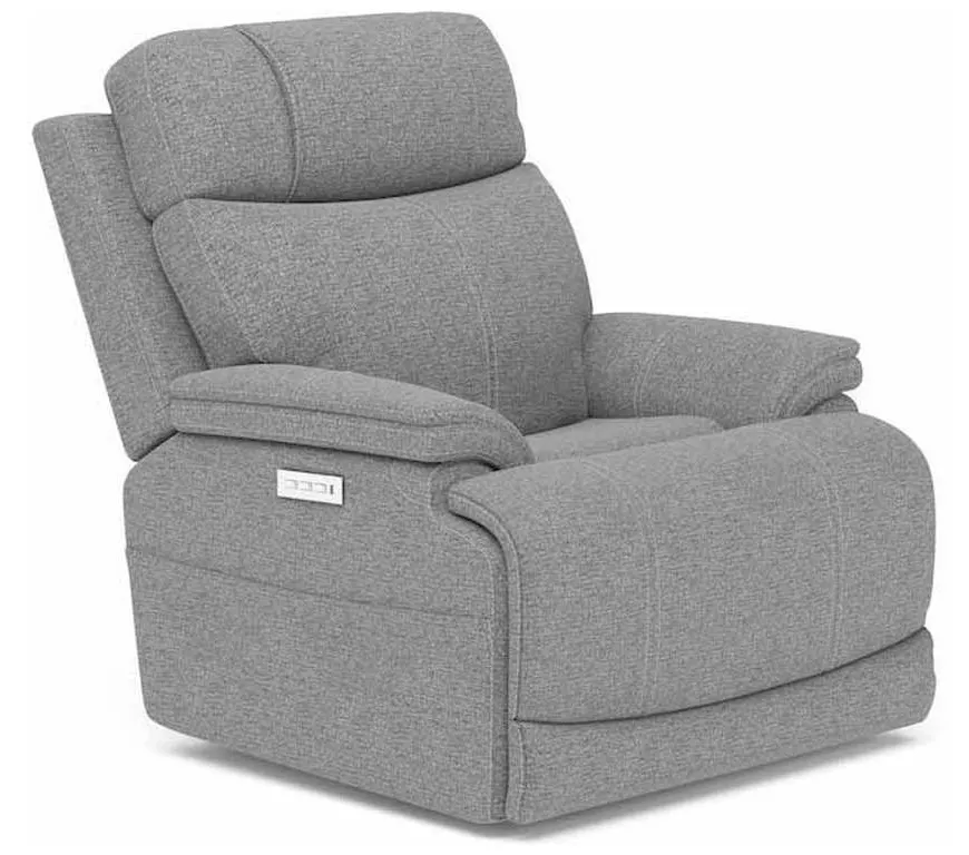 Flexsteel 1584-50PH Logan Power Recliner with Power Headrest and Lumbar Flexsteel 1584-50PH Logan Power Recliner with Power Headrest and Lumbar