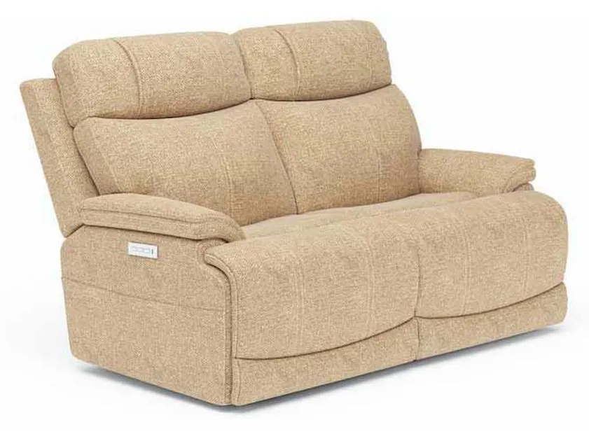 Flexsteel 1584-60PH Logan Power Reclining Loveseat with Power Headrests and Lumbar Flexsteel 1584-60PH Logan Power Reclining Loveseat with Power Headrests and Lumbar