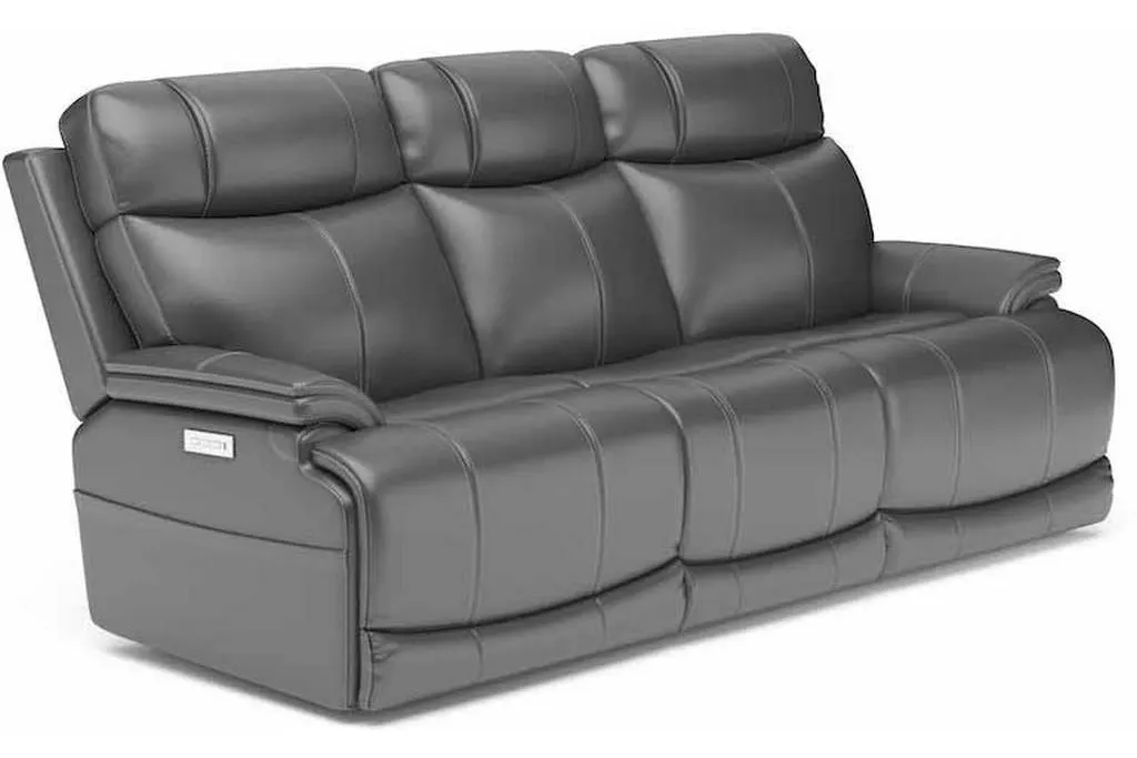 Flexsteel 1584-62PH Logan Power Reclining Sofa with Power Headrests and Lumbar Flexsteel 1584-62PH Logan Power Reclining Sofa with Power Headrests and Lumbar