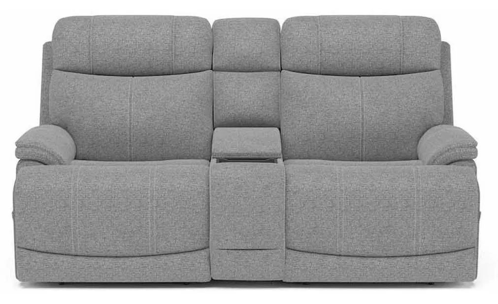 Flexsteel 1584-64PH Logan Power Reclining Loveseat with Console and Power Headrests and Lumbar Flexsteel 1584-64PH Logan Power Reclining Loveseat with Console and Power Headrests and Lumbar