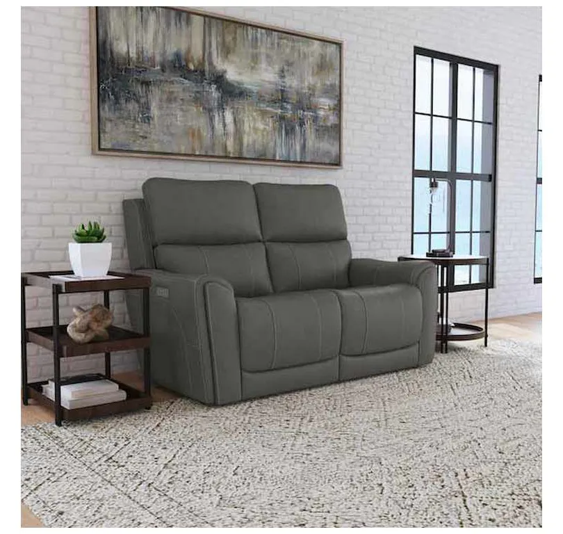 Flexsteel 1587-60PH Carter Power Reclining Loveseat with Power Headrests and Lumbar Flexsteel 1587-60PH Carter Power Reclining Loveseat with Power Headrests and Lumbar