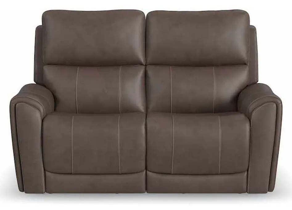 Flexsteel 1587-60PH Carter Power Reclining Loveseat with Power Headrests and Lumbar Flexsteel 1587-60PH Carter Power Reclining Loveseat with Power Headrests and Lumbar