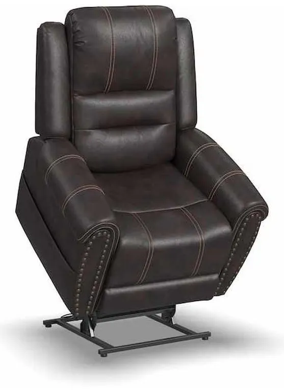 Flexsteel 1590-55PH Oscar Power Lift Recliner with Power Headrest and Lumbar Flexsteel 1590-55PH Oscar Power Lift Recliner with Power Headrest and Lumbar
