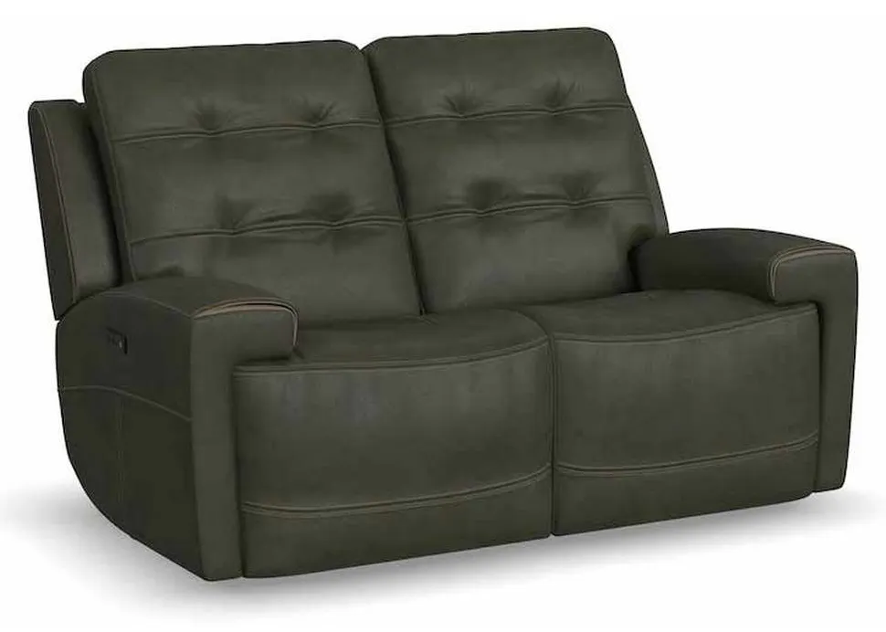 Flexsteel 1781-60PH Iris Power Reclining Loveseat with Power Headrests Flexsteel 1781-60PH Iris Power Reclining Loveseat with Power Headrests