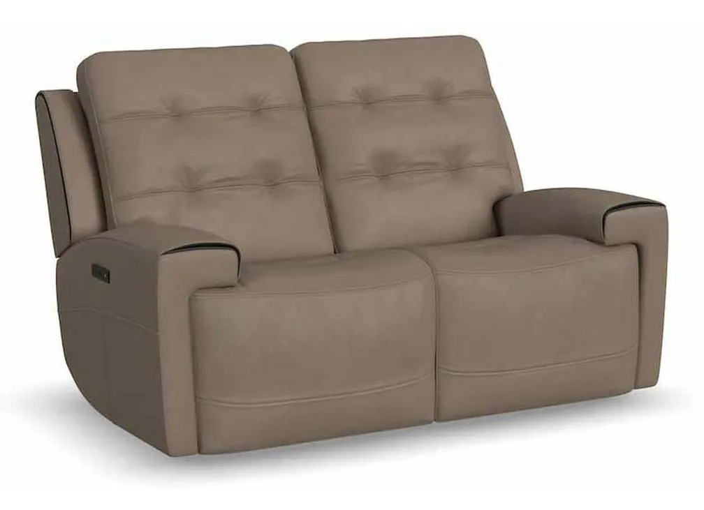 Flexsteel 1781-60PH Iris Power Reclining Loveseat with Power Headrests Flexsteel 1781-60PH Iris Power Reclining Loveseat with Power Headrests
