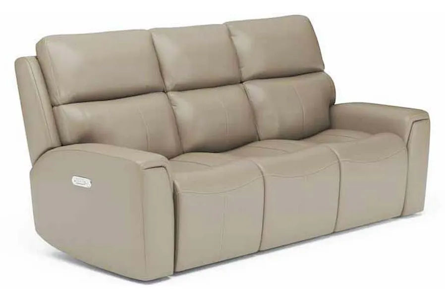 Flexsteel 1828-62PH Jarvis Power Reclining Sofa with Power Headrests Flexsteel 1828-62PH Jarvis Power Reclining Sofa with Power Headrests