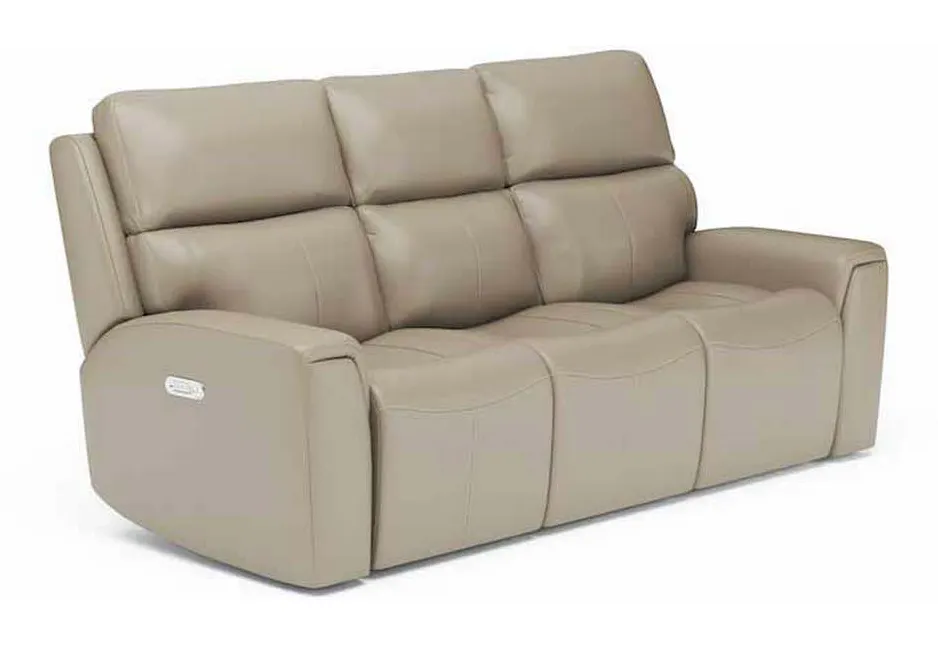 Flexsteel 1828-62PH Jarvis Power Reclining Sofa with Power Headrests Flexsteel 1828-62PH Jarvis Power Reclining Sofa with Power Headrests