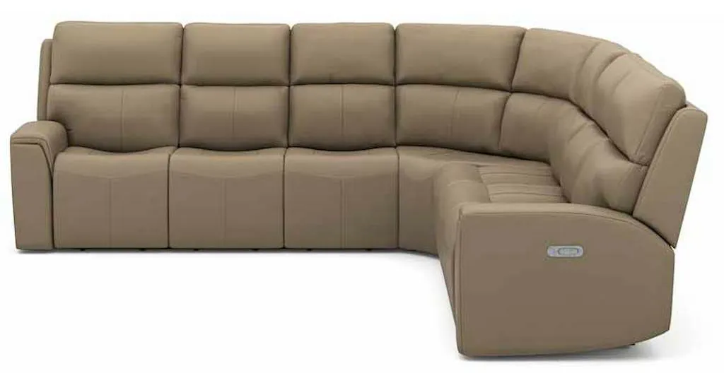 Flexsteel 1828-SECTPH Jarvis Power Reclining Sectional with Power Headrest Flexsteel 1828-SECTPH Jarvis Power Reclining Sectional with Power Headrest