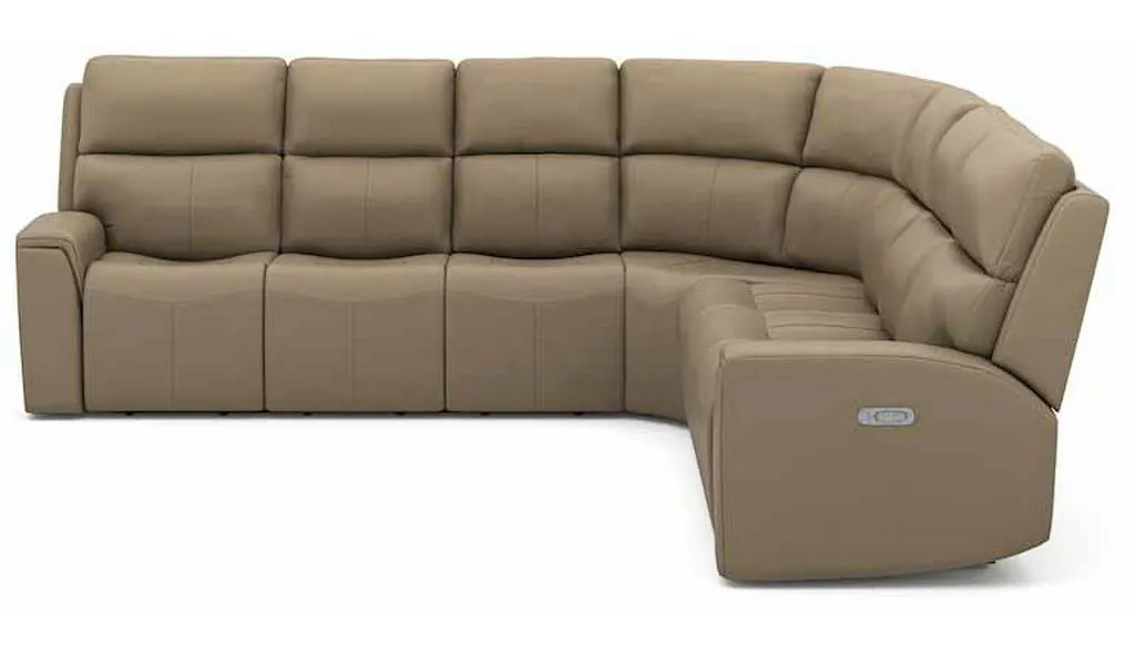 Flexsteel 1828-SECTPH Jarvis Power Reclining Sectional with Power Headrest Flexsteel 1828-SECTPH Jarvis Power Reclining Sectional with Power Headrest