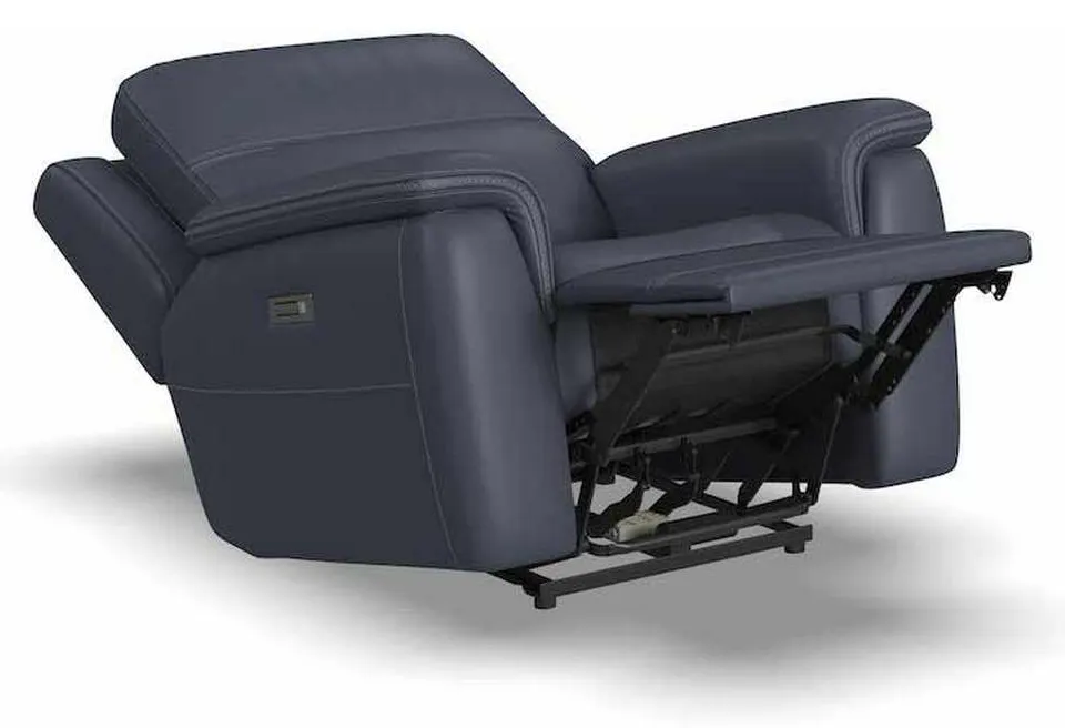 Flexsteel 1845-50PH Sawyer Power Recliner with Power Headrest and Lumbar Flexsteel 1845-50PH Sawyer Power Recliner with Power Headrest and Lumbar