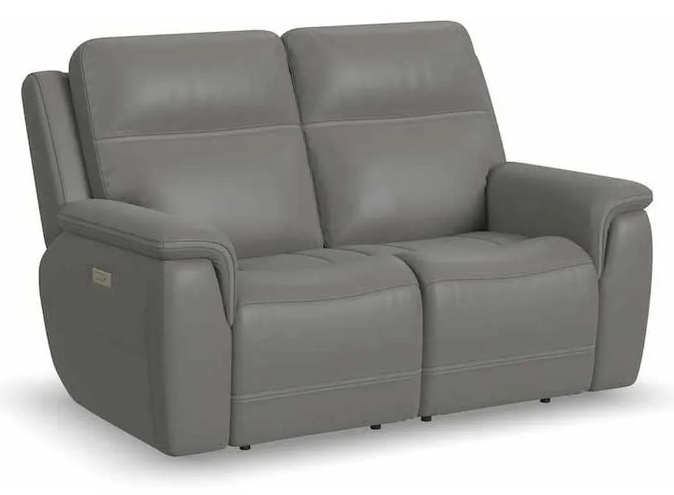 Flexsteel 1845-60PH Sawyer Power Reclining Loveseat with Power Headrests and Lumbar Flexsteel 1845-60PH Sawyer Power Reclining Loveseat with Power Headrests and Lumbar
