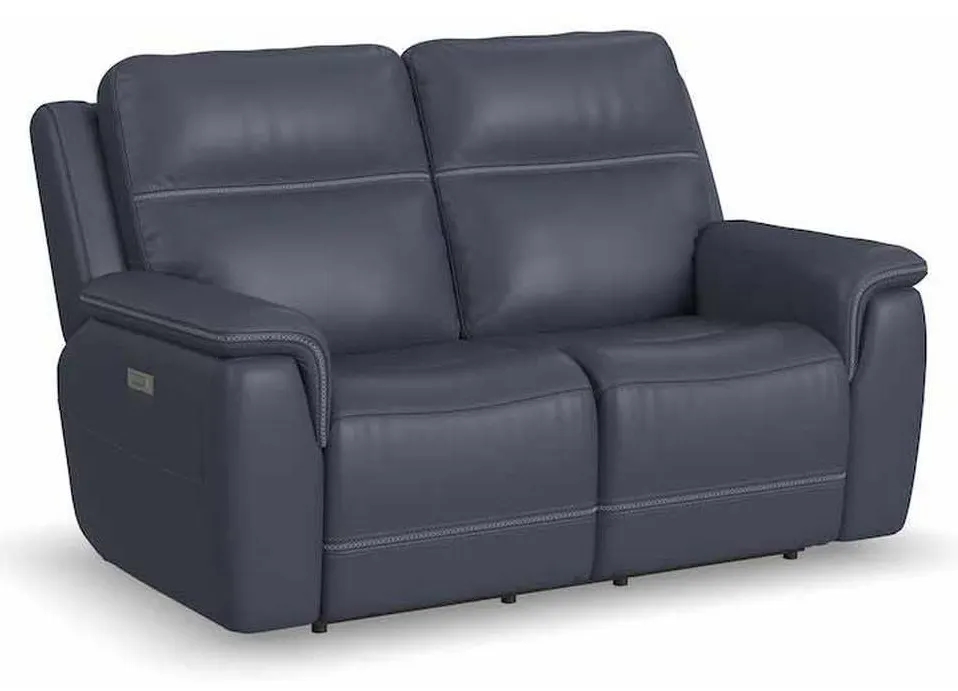 Flexsteel 1845-60PH Sawyer Power Reclining Loveseat with Power Headrests and Lumbar Flexsteel 1845-60PH Sawyer Power Reclining Loveseat with Power Headrests and Lumbar