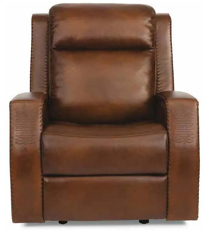Flexsteel 1873-54PH Mustang Power Gliding Recliner with Power Headrest Flexsteel 1873-54PH Mustang Power Gliding Recliner with Power Headrest