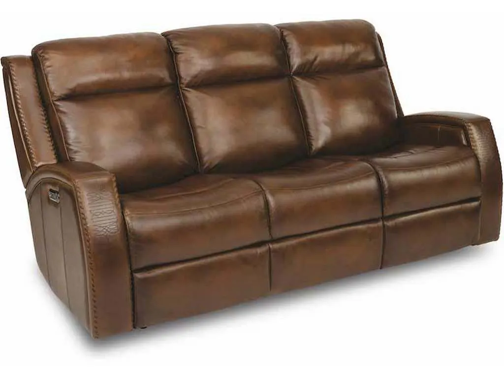 Flexsteel 1873-62PH Mustang Power Reclining Sofa with Power Headrests Flexsteel 1873-62PH Mustang Power Reclining Sofa with Power Headrests