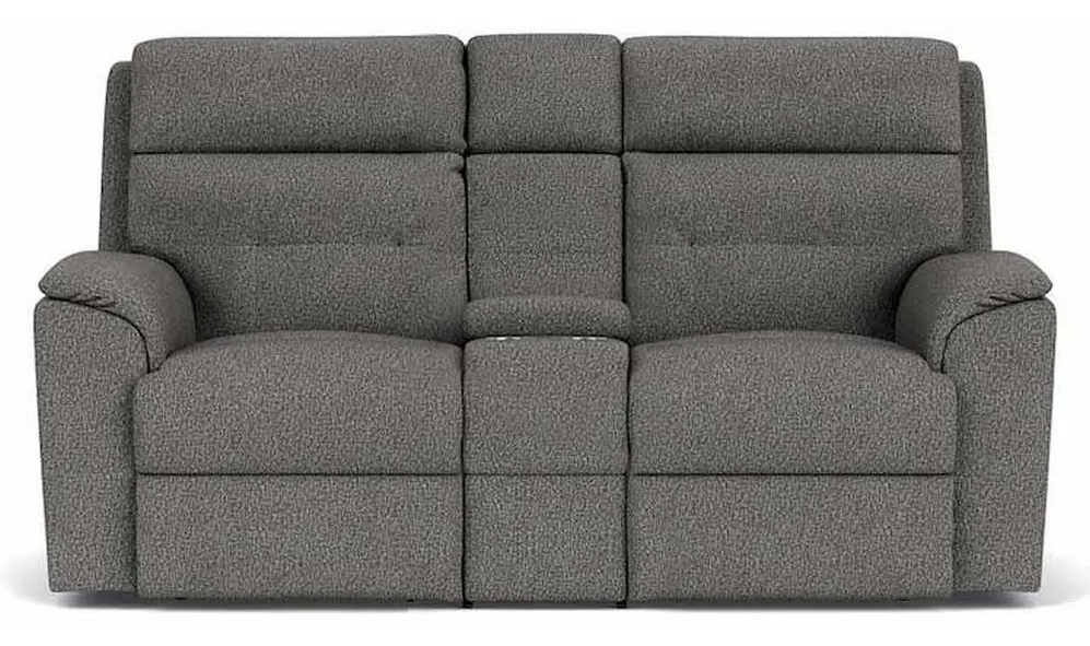 Flexsteel 2804-601 Mason Reclining Loveseat with Console Flexsteel 2804-601 Mason Reclining Loveseat with Console