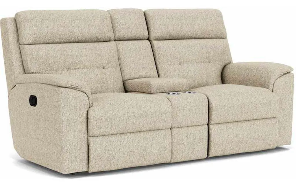 Flexsteel 2804-601 Mason Reclining Loveseat with Console Flexsteel 2804-601 Mason Reclining Loveseat with Console