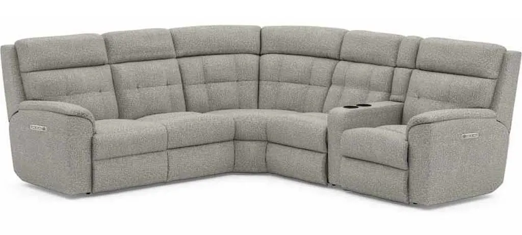 Flexsteel 2804-SECTPH Mason Power Reclining Sectional with Power Headrests Flexsteel 2804-SECTPH Mason Power Reclining Sectional with Power Headrests
