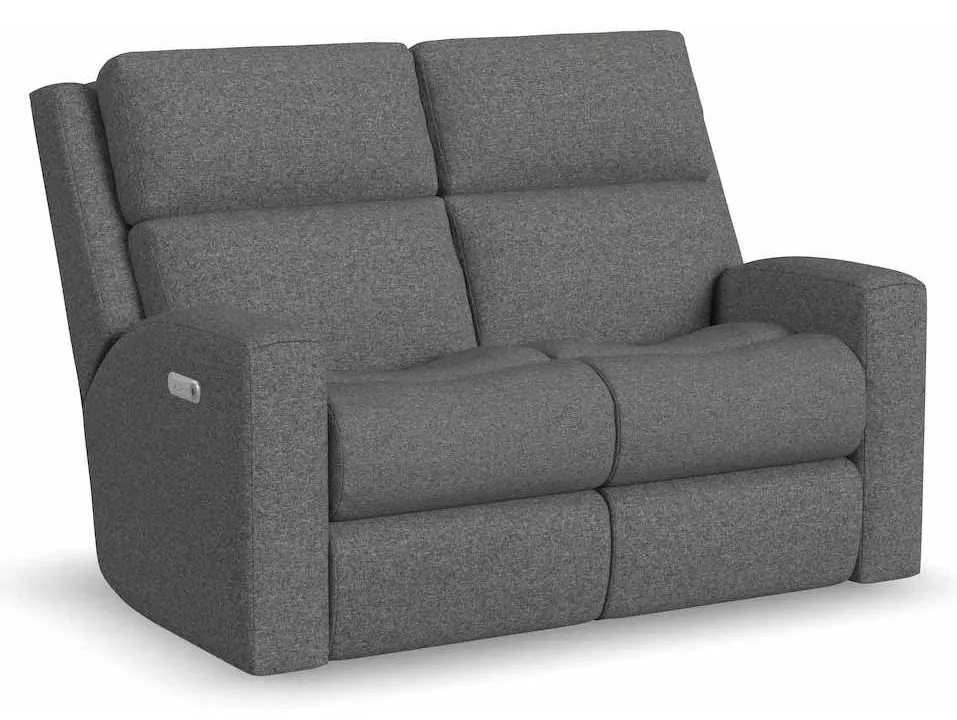 Flexsteel 2805-60L Score Power Reclining Loveseat with Power Headrests and Lumbar Flexsteel 2805-60L Score Power Reclining Loveseat with Power Headrests and Lumbar