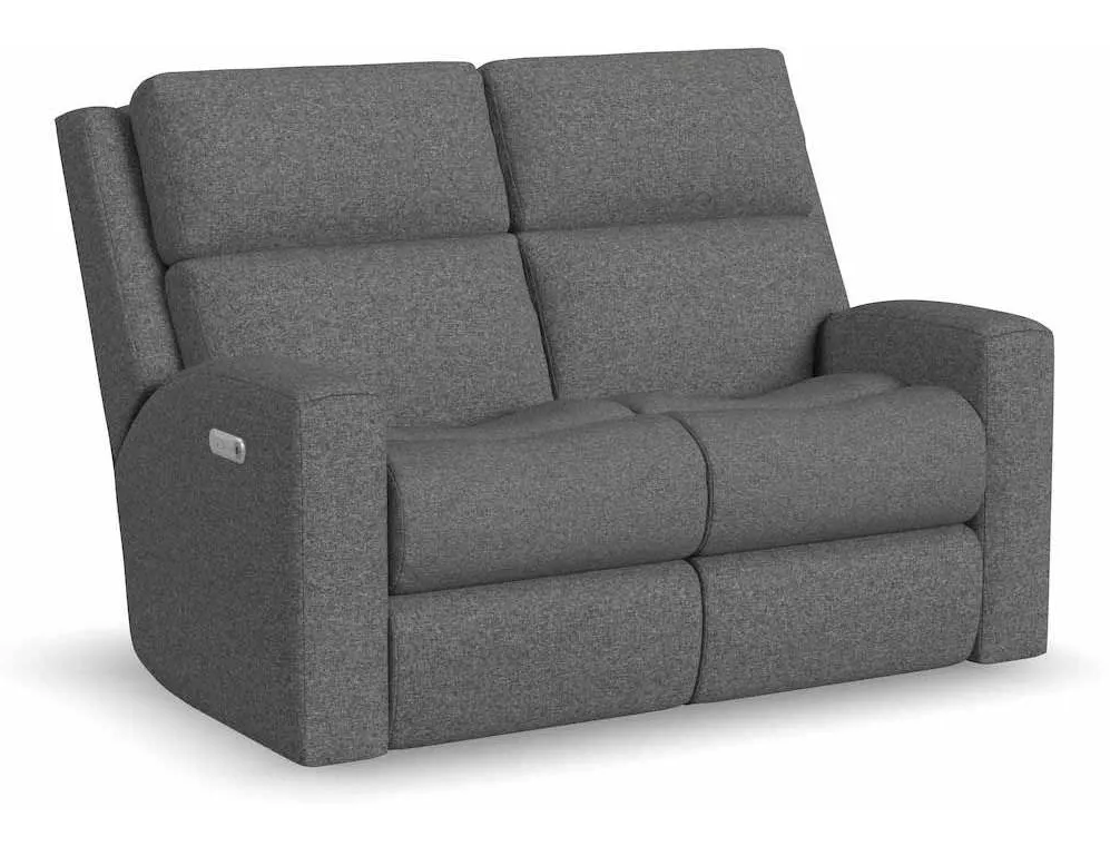 Flexsteel 2805-60L Score Power Reclining Loveseat with Power Headrests and Lumbar Flexsteel 2805-60L Score Power Reclining Loveseat with Power Headrests and Lumbar
