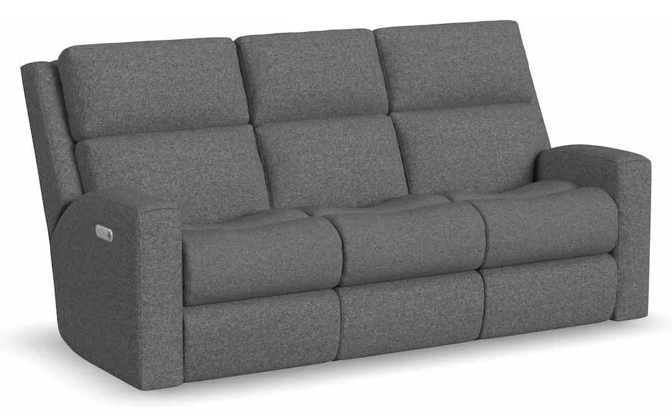 Flexsteel 2805-62L Score Power Reclining Sofa with Power Headrests and Lumbar Flexsteel 2805-62L Score Power Reclining Sofa with Power Headrests and Lumbar