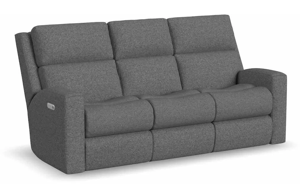 Flexsteel 2805-62L Score Power Reclining Sofa with Power Headrests and Lumbar Flexsteel 2805-62L Score Power Reclining Sofa with Power Headrests and Lumbar
