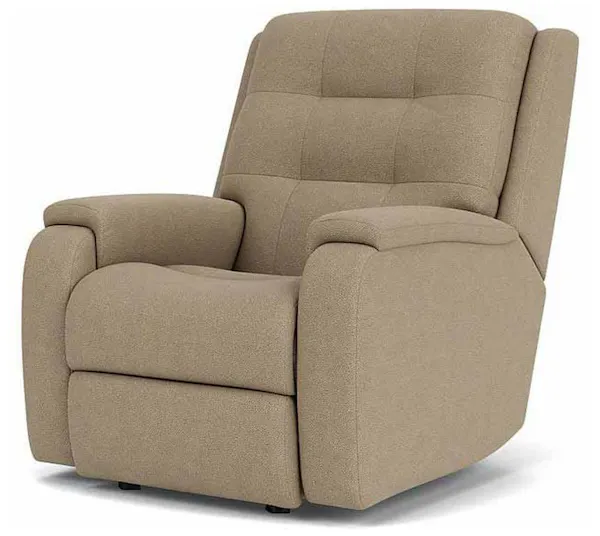 Flexsteel S2810-51L Arlo Power Rocking Recliner with Power Headrest and Lumbar Flexsteel S2810-51L Arlo Power Rocking Recliner with Power Headrest and Lumbar