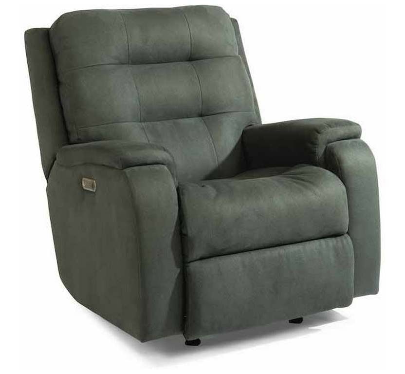 Flexsteel S2810-51L Arlo Power Rocking Recliner with Power Headrest and Lumbar Flexsteel S2810-51L Arlo Power Rocking Recliner with Power Headrest and Lumbar