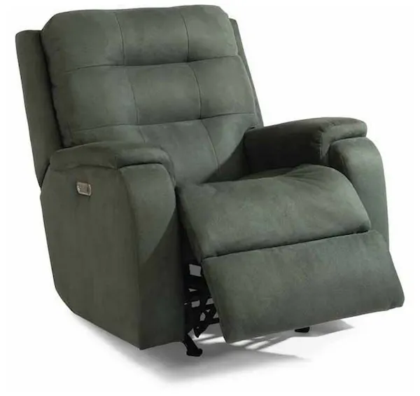 Flexsteel S2810-51L Arlo Power Rocking Recliner with Power Headrest and Lumbar Flexsteel S2810-51L Arlo Power Rocking Recliner with Power Headrest and Lumbar