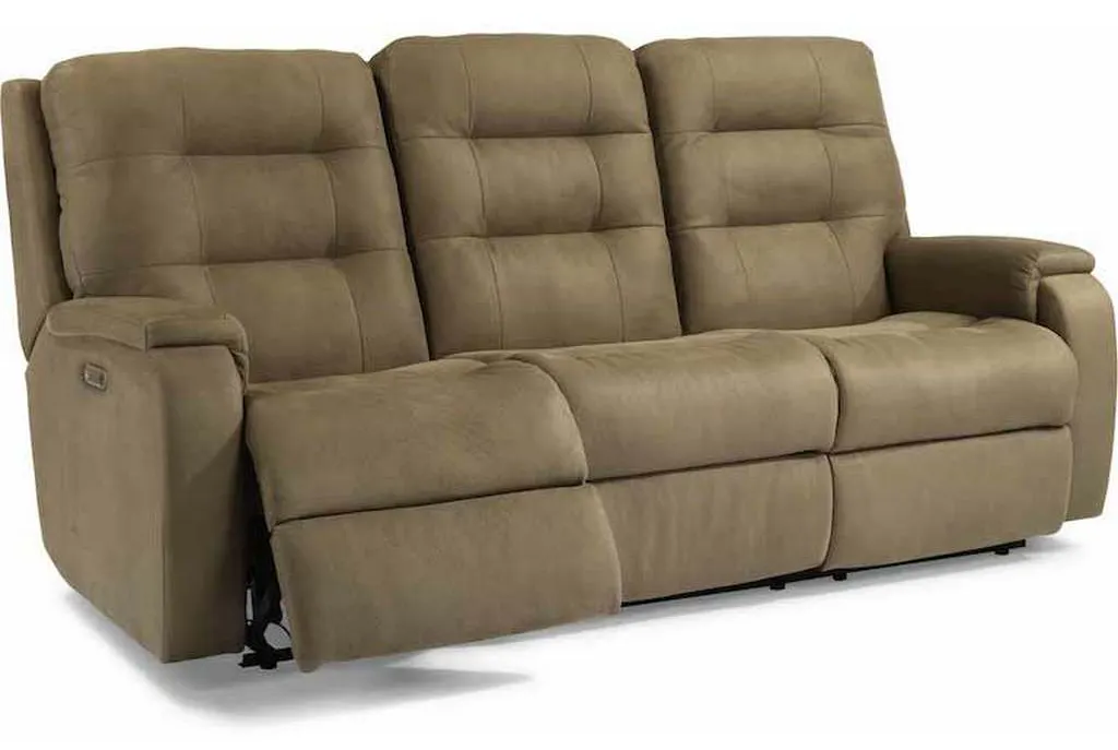 Flexsteel 2810-62L Arlo Power Reclining Sofa with Power Headrests and Lumbar Flexsteel 2810-62L Arlo Power Reclining Sofa with Power Headrests and Lumbar